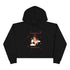 Sending Lots Of Hugs & Kisses!!! Crop Hoodie