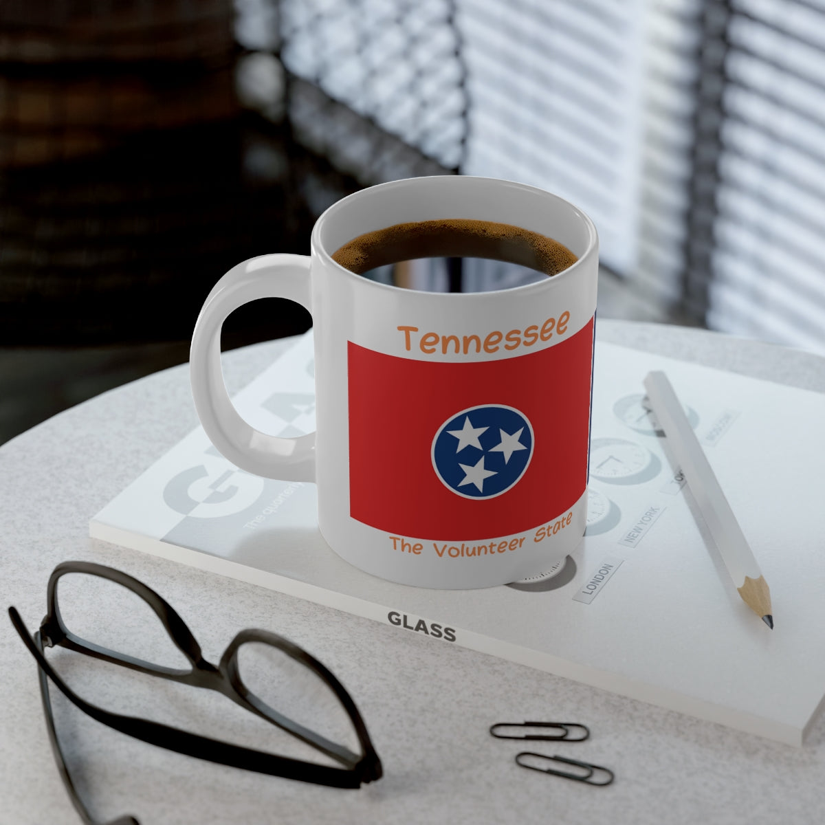 Tennessee State Flag Jumbo Mug, 20oz