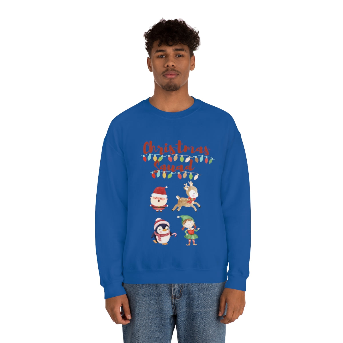 Christmas Squad Unisex Heavy Blend™ Crewneck Sweatshirt