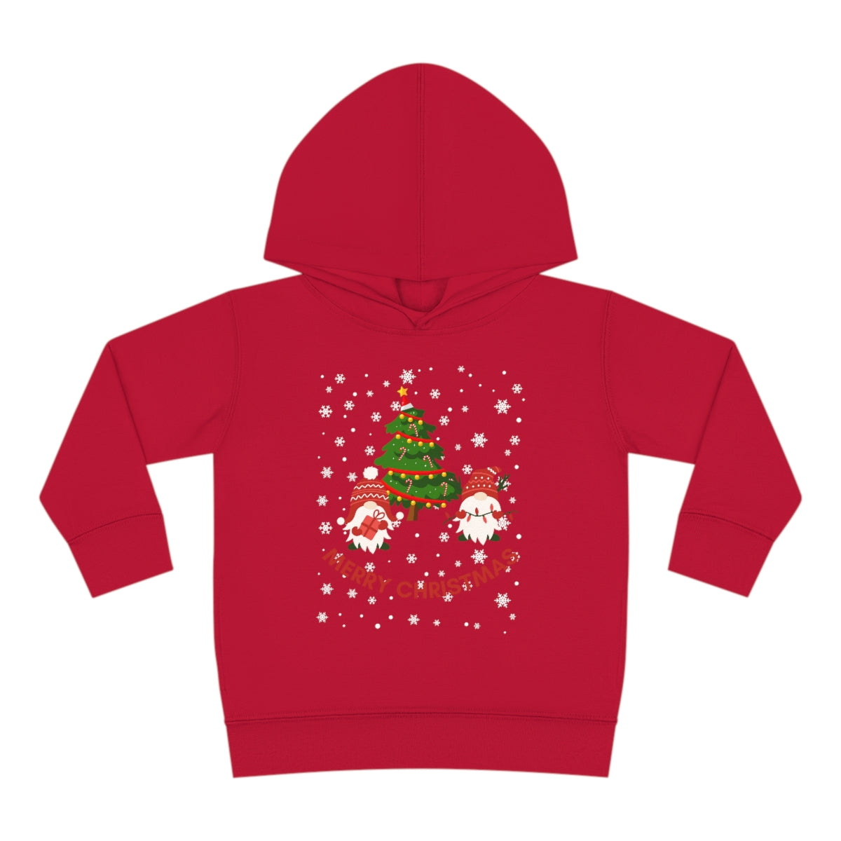 Merry & Bright Holidays ChristmasToddler Pullover Fleece Hoodie