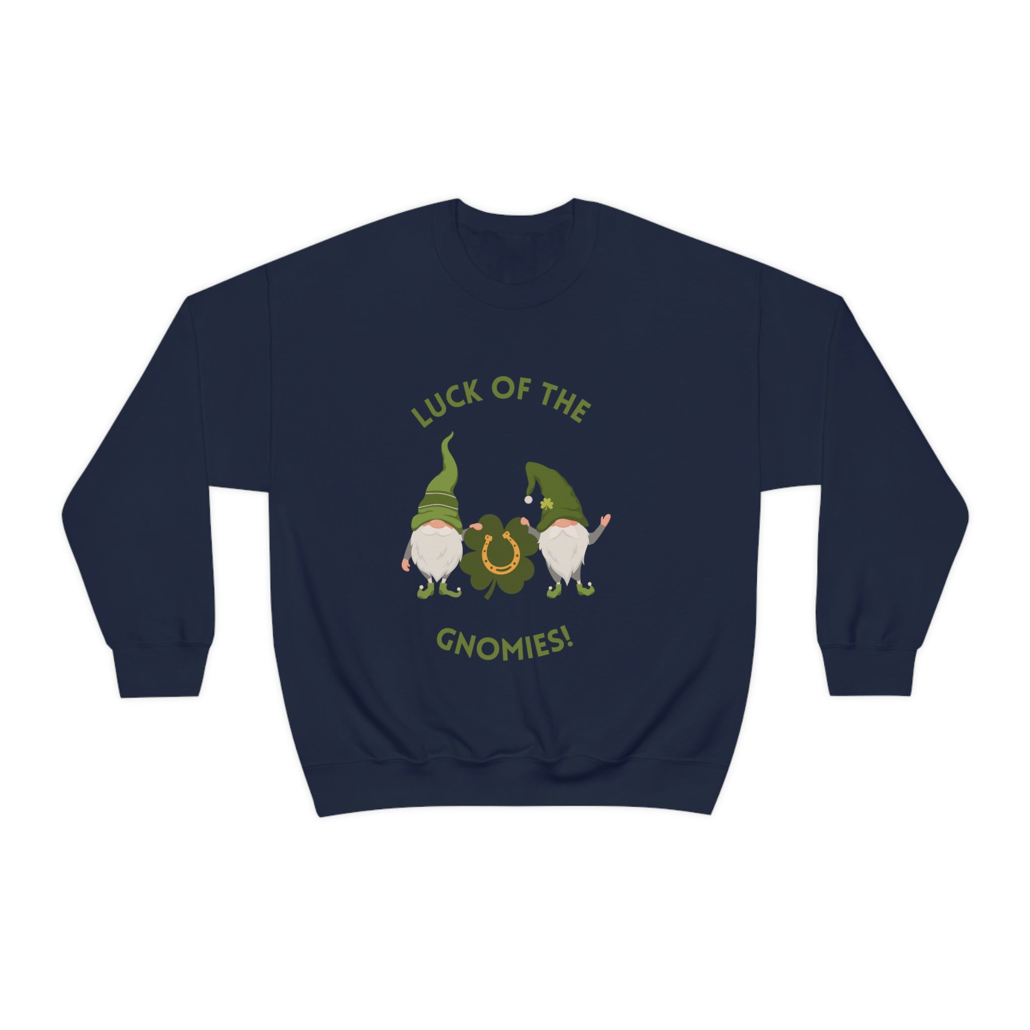 The Luck Of The Gnomies! Unisex Heavy Blend™ Crewneck Sweatshirt