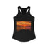 Grasses Sea Sunset Women's Ideal Racerback Tank