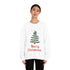 Merry Christmas Tree Unisex Heavy Blend™ Crewneck Sweatshirt