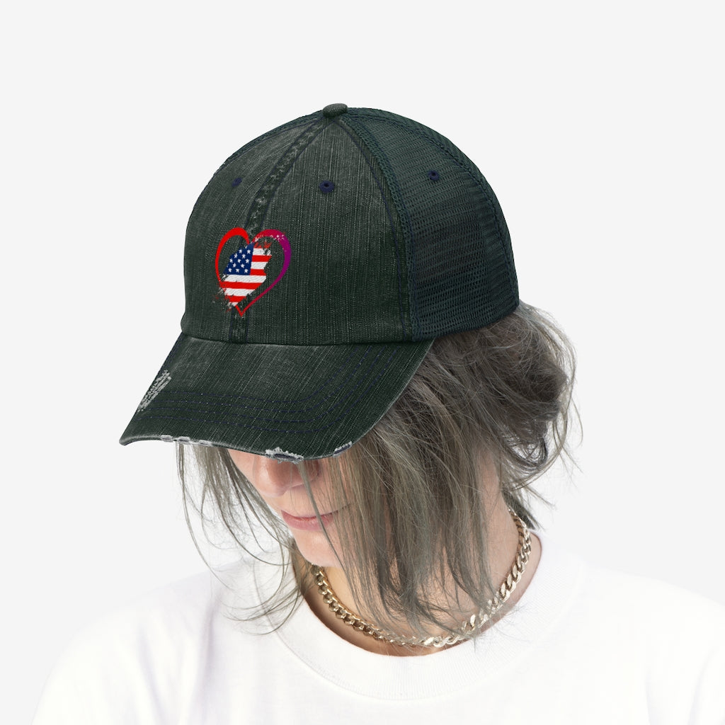 Old Glory Unisex Trucker Hat