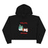 Holly Jolly Christmas Crop Hoodie