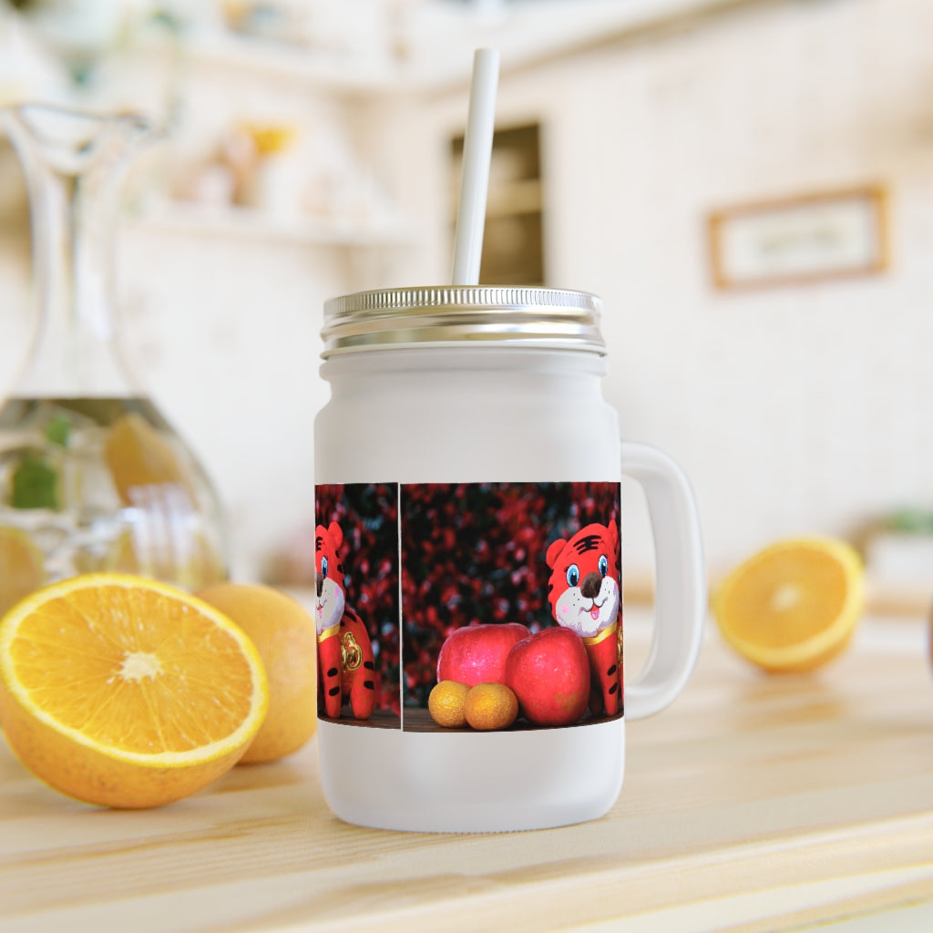 Tigers Mason Jar