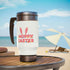 The Hoppy Easter Stainless Steel Travel Mug with Handle, 14oz