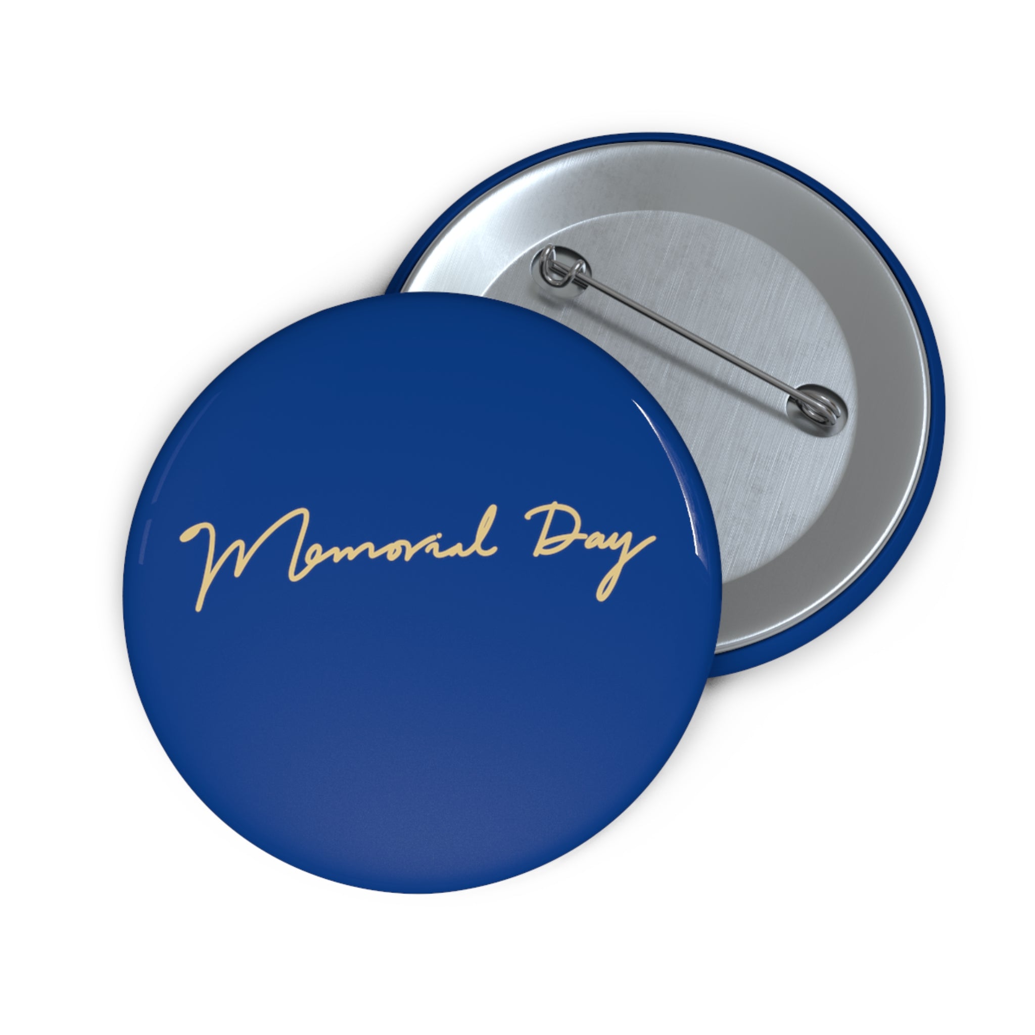 Memorial Day Custom Pin Buttons