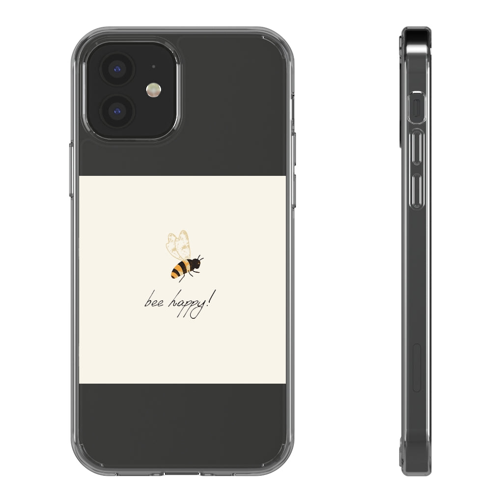 Bee Happy Clear Cases