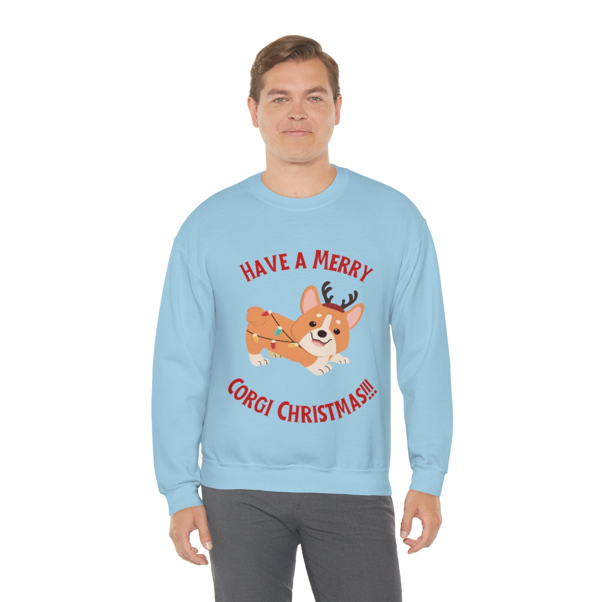 Have A Merry Corgi Christmas Unisex Heavy Blend™ Crewneck Sweatshirt