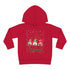 Three Gnomes Merry Christmas Toddler Pullover Fleece Hoodie