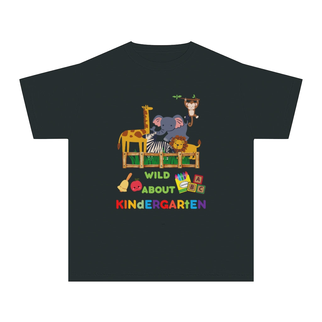 Wild About Kindergarten Youth Midweight Tee