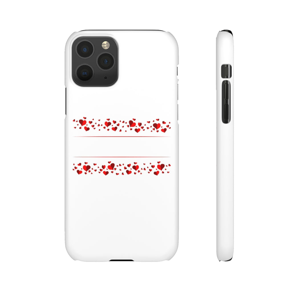 Hearts Snap Cases