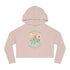 Hello Spring Women’s Cropped Hooded Sweatshirt