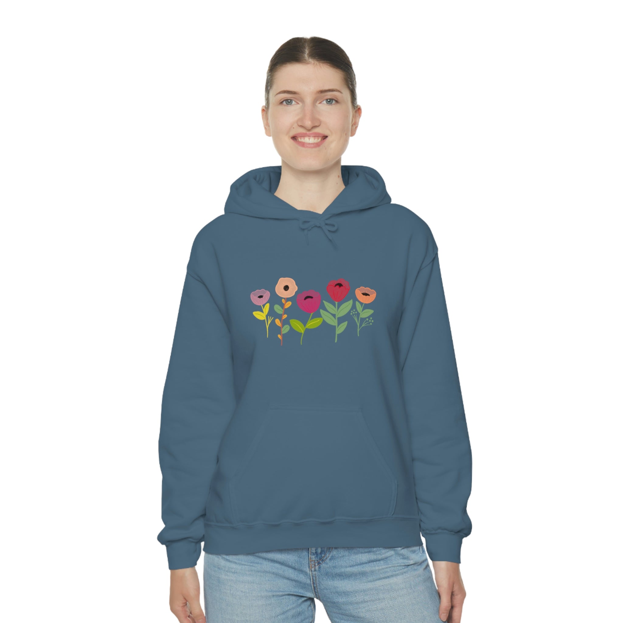 Spring Flowers Unisex Heavy Blend™ Hooded Sweatshirt