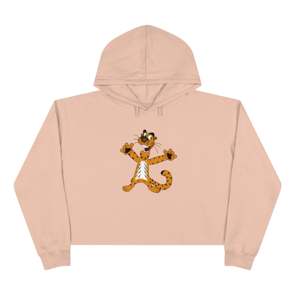 Them Tigers Crop Hoodie