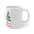 Merry Christmas Tree Ceramic Mug 11oz