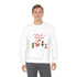 Merry Christmas From Santa & Helpers Unisex Heavy Blend™ Crewneck Sweatshirt