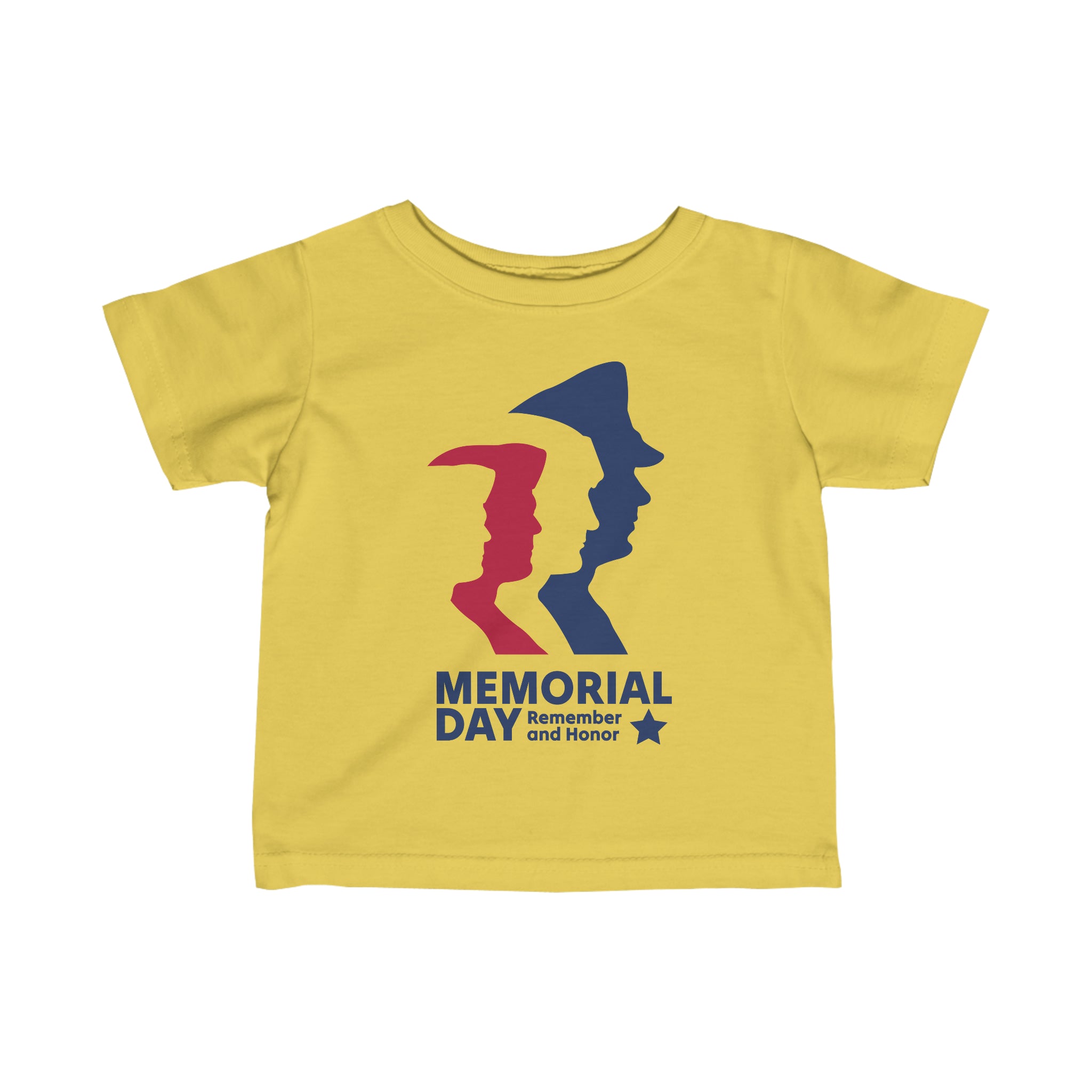 Memorial Day Heroes Infant Fine Jersey Tee