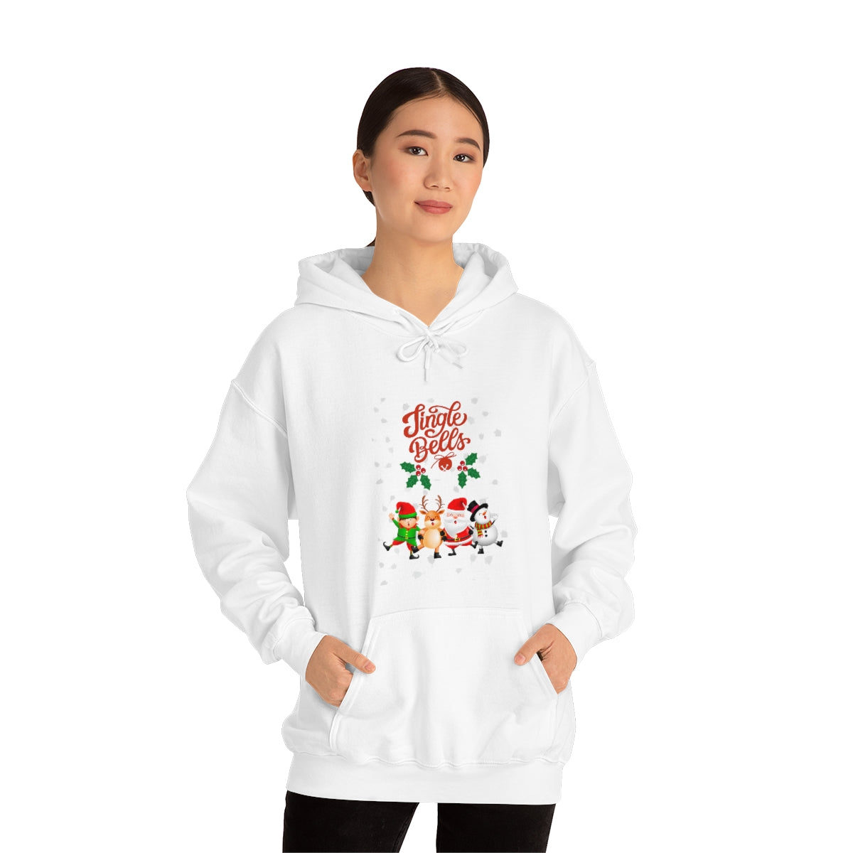 Jingle Bells Unisex Heavy Blend™ Hooded Sweatshirt