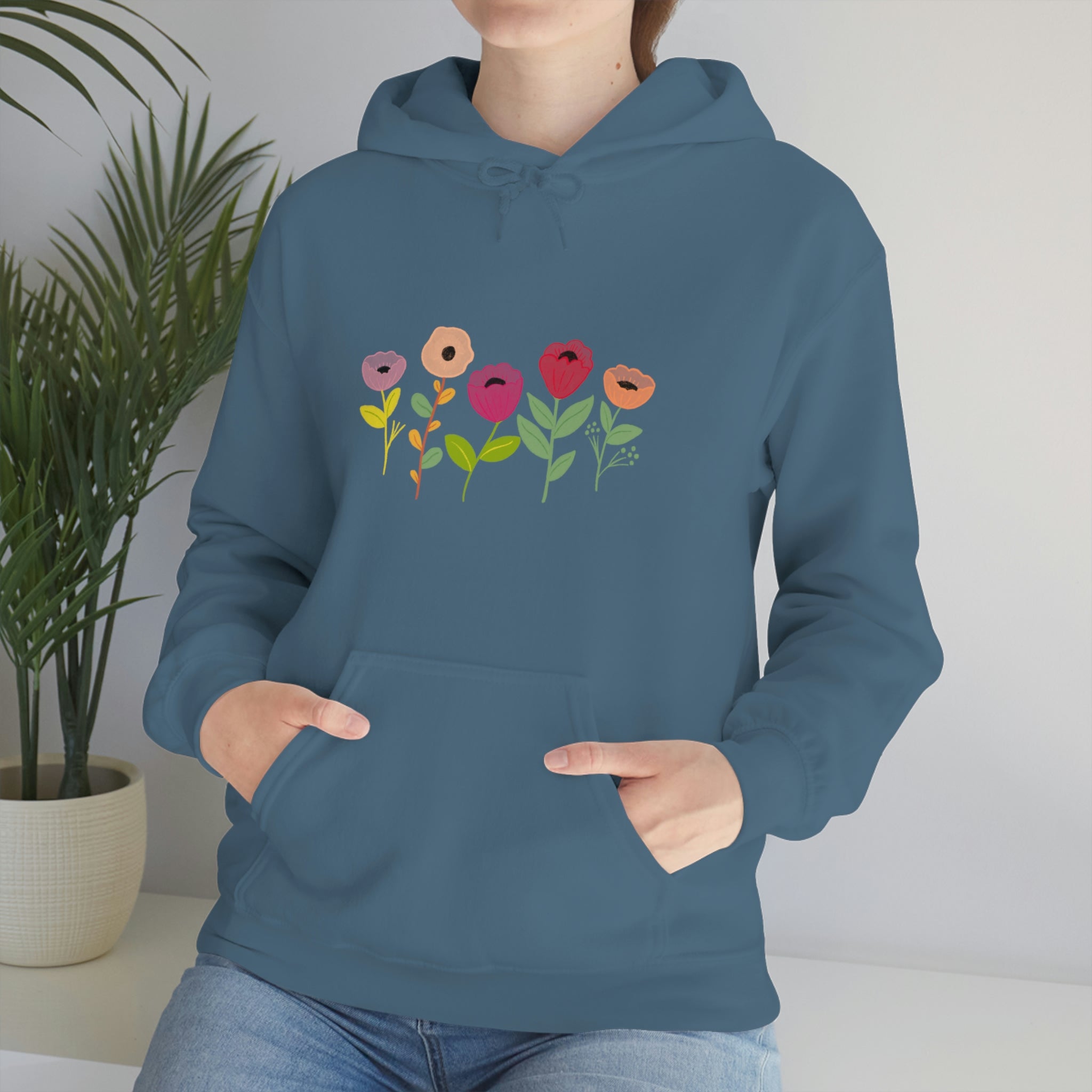 Spring Flowers Unisex Heavy Blend™ Hooded Sweatshirt