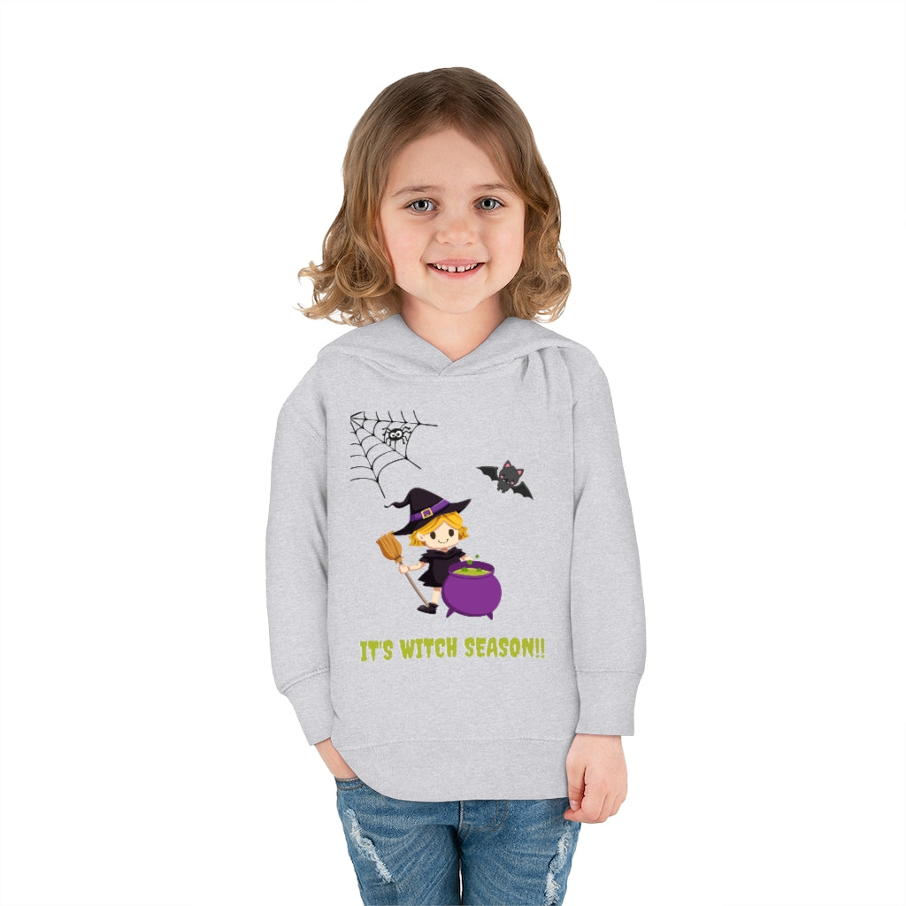 It's Witch Season Toddler Pullover Fleece Hoodie