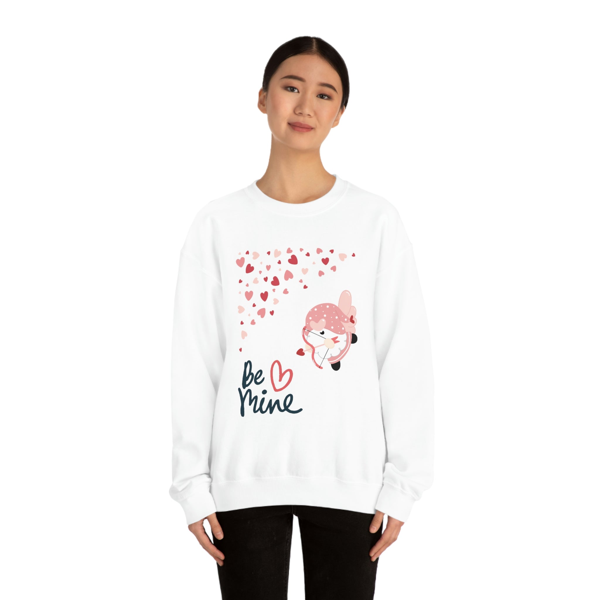 Be Mine Gnome!! Unisex Heavy Blend™ Crewneck Sweatshirt
