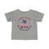 Memorial Day Land Of The Free Infant Fine Jersey Tee