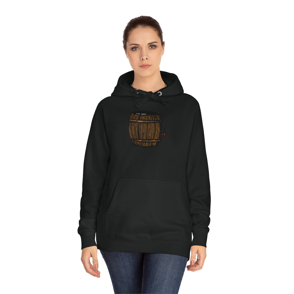 Beer Keg Unisex Fleece Hoodie