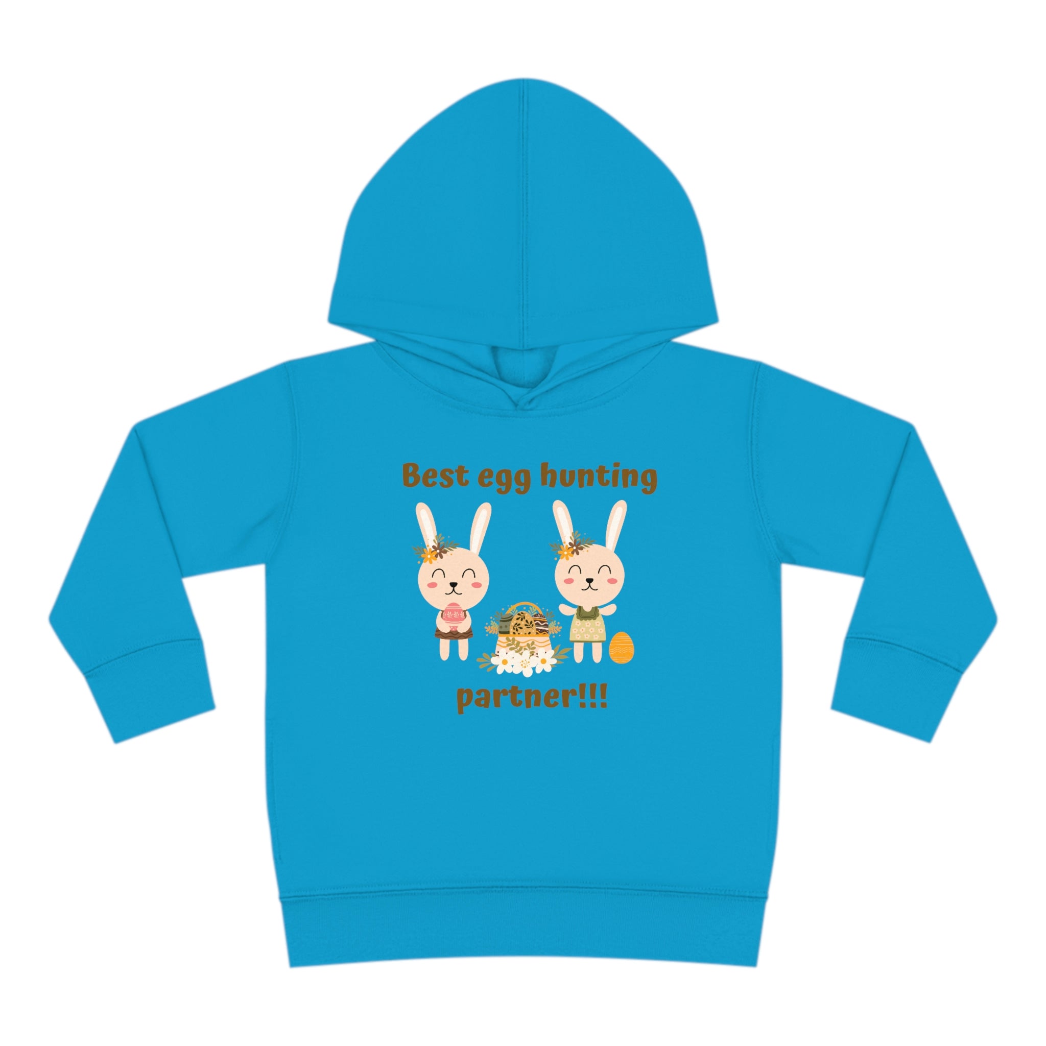 Egg Easter Partner Toddler Pullover Fleece Hoodie