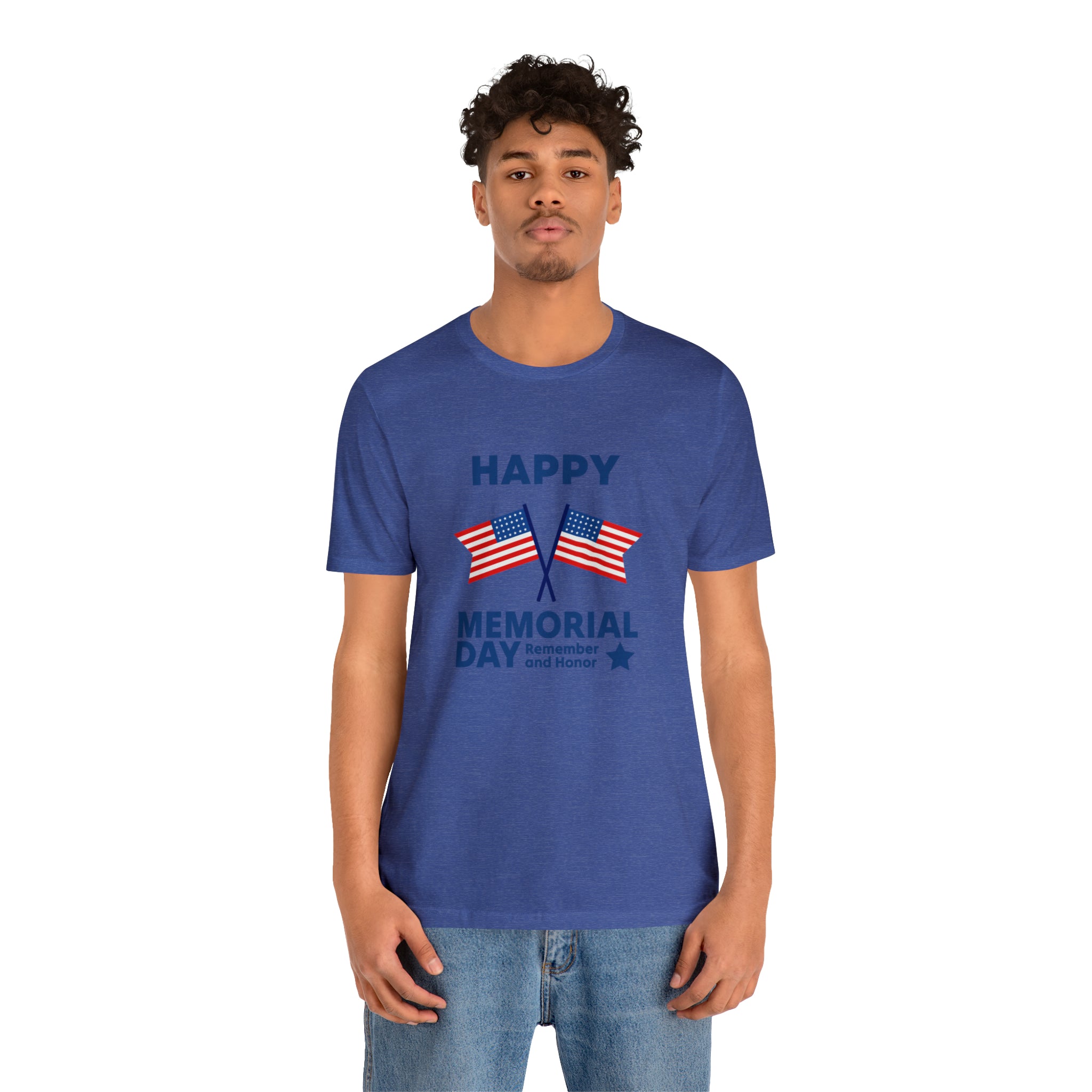 Happy Memorial Day Unisex Jersey Short Sleeve Tee