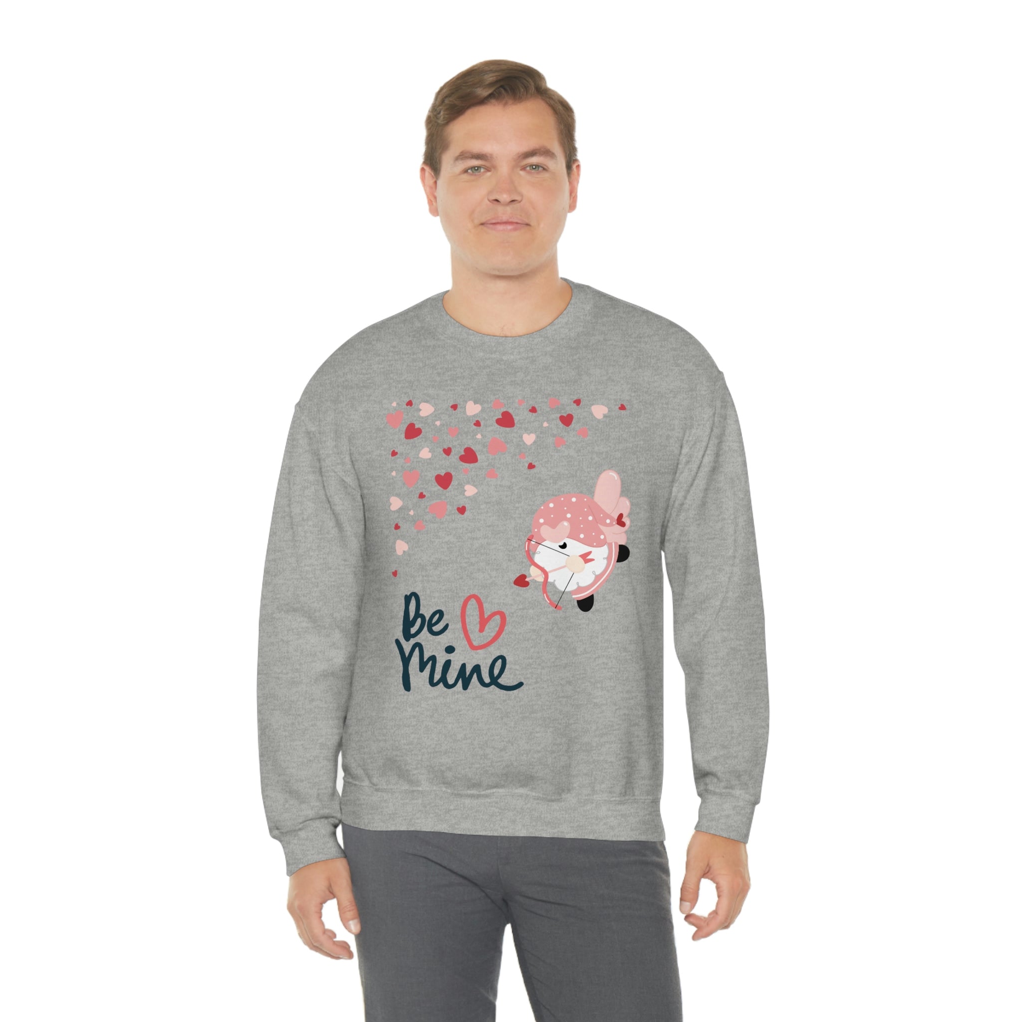 Be Mine Gnome!! Unisex Heavy Blend™ Crewneck Sweatshirt