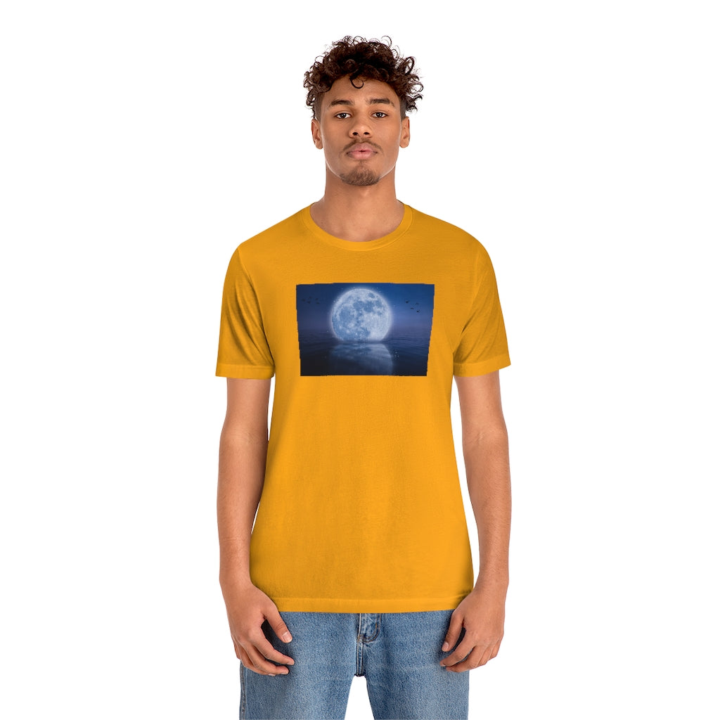 Mystical  Moon Unisex Jersey Short Sleeve Tee