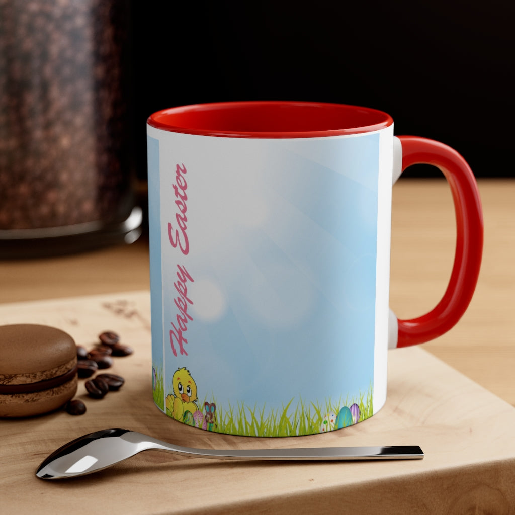 Happy Easter Accent Coffee Mug, 11oz