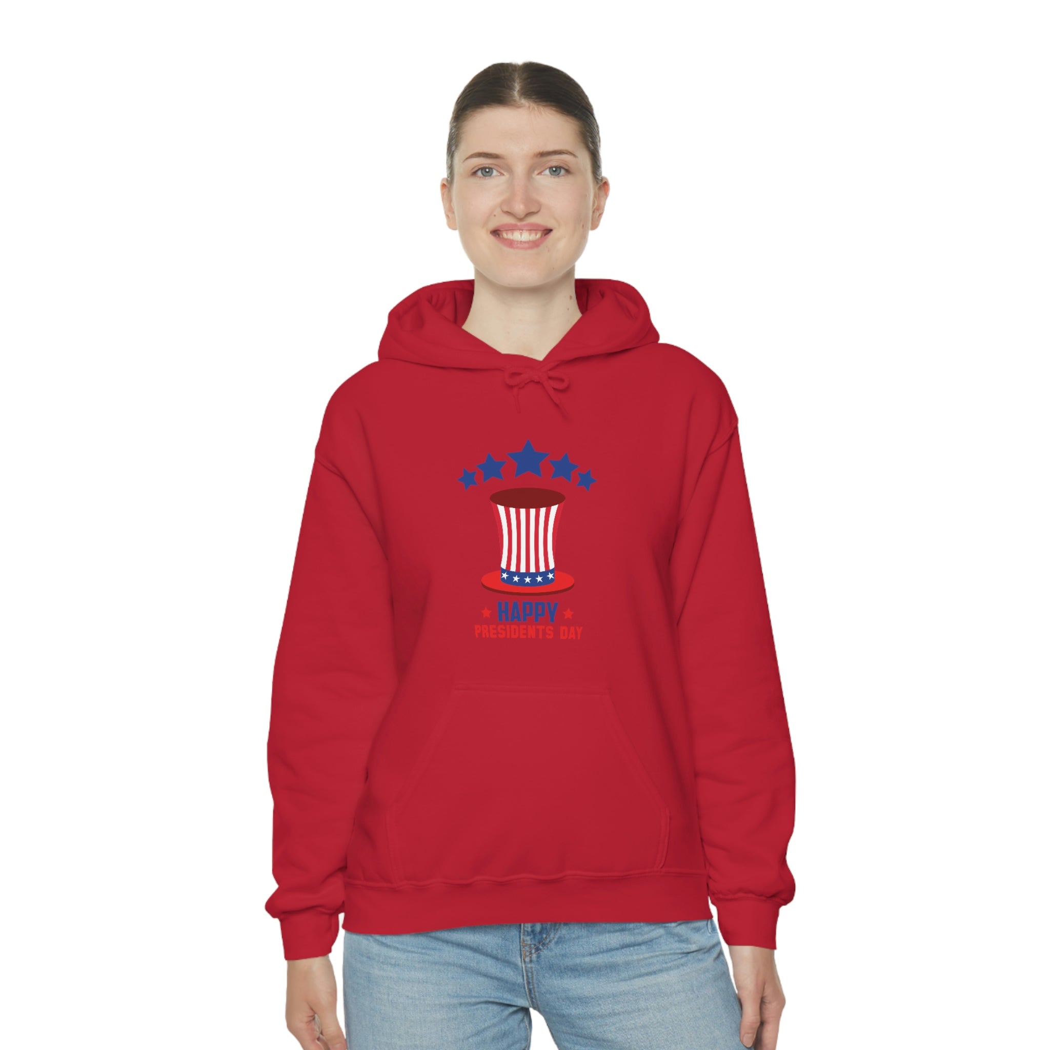 Happy President's Day Hat Unisex Heavy Blend™ Hooded Sweatshirt