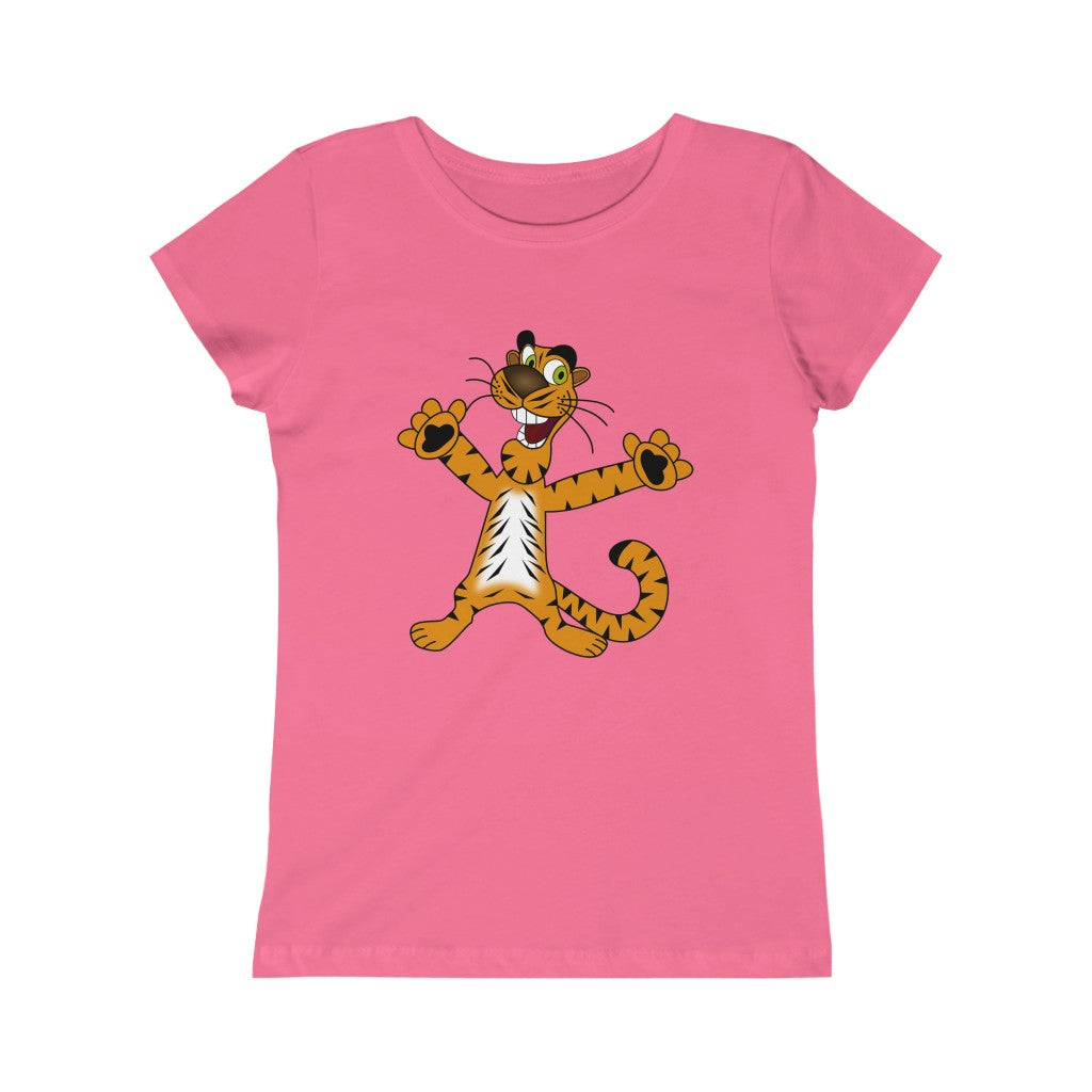 Little Tigers Girls Princess Tee
