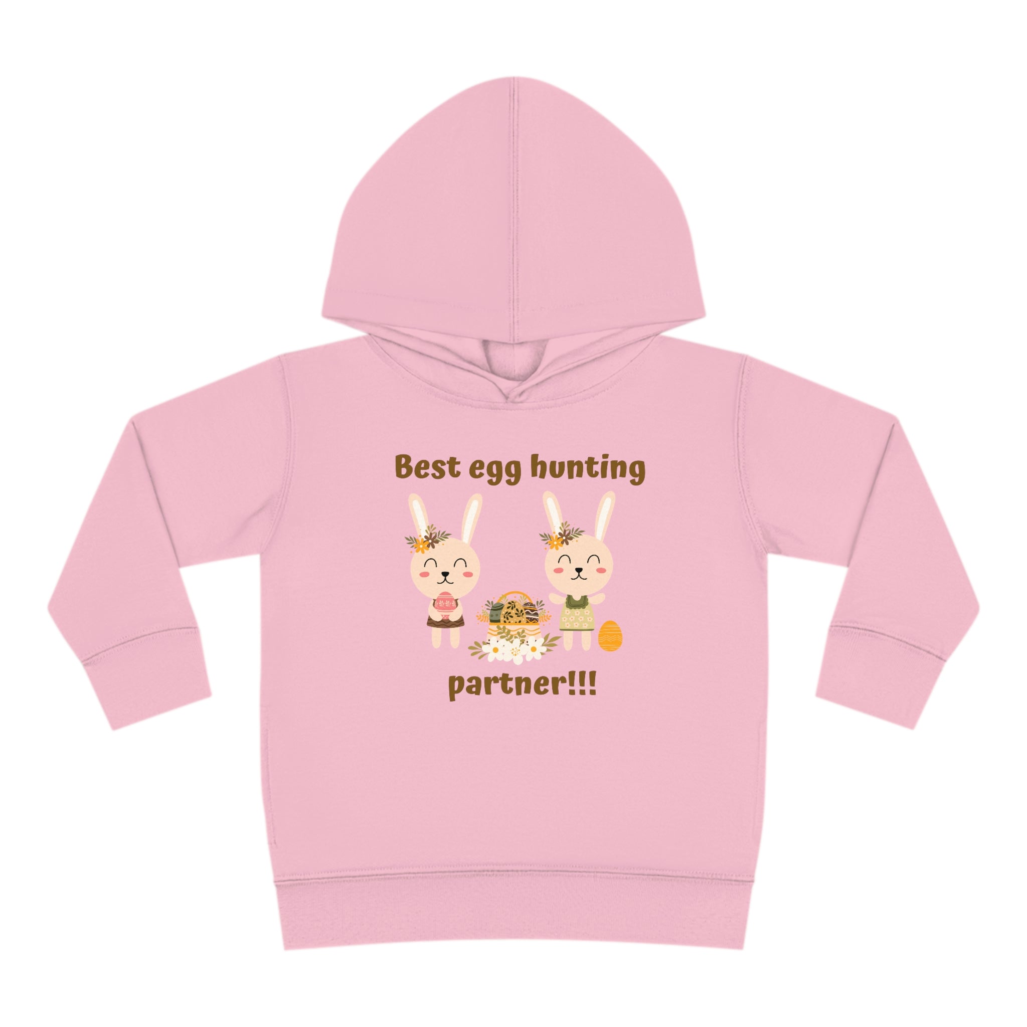 Egg Easter Partner Toddler Pullover Fleece Hoodie