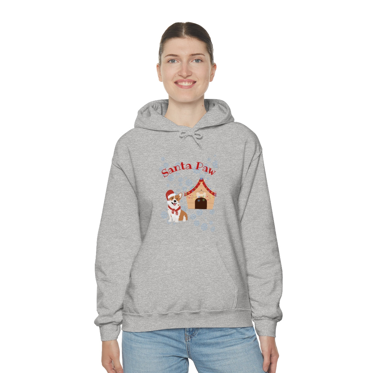 Santa Paw Unisex Heavy Blend™ Hooded Sweatshirt