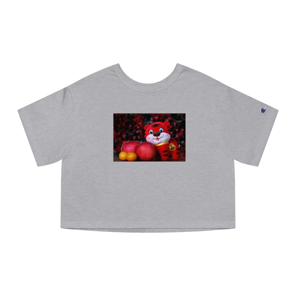 Tiger Girl Champion Women's Heritage Cropped T-Shirt