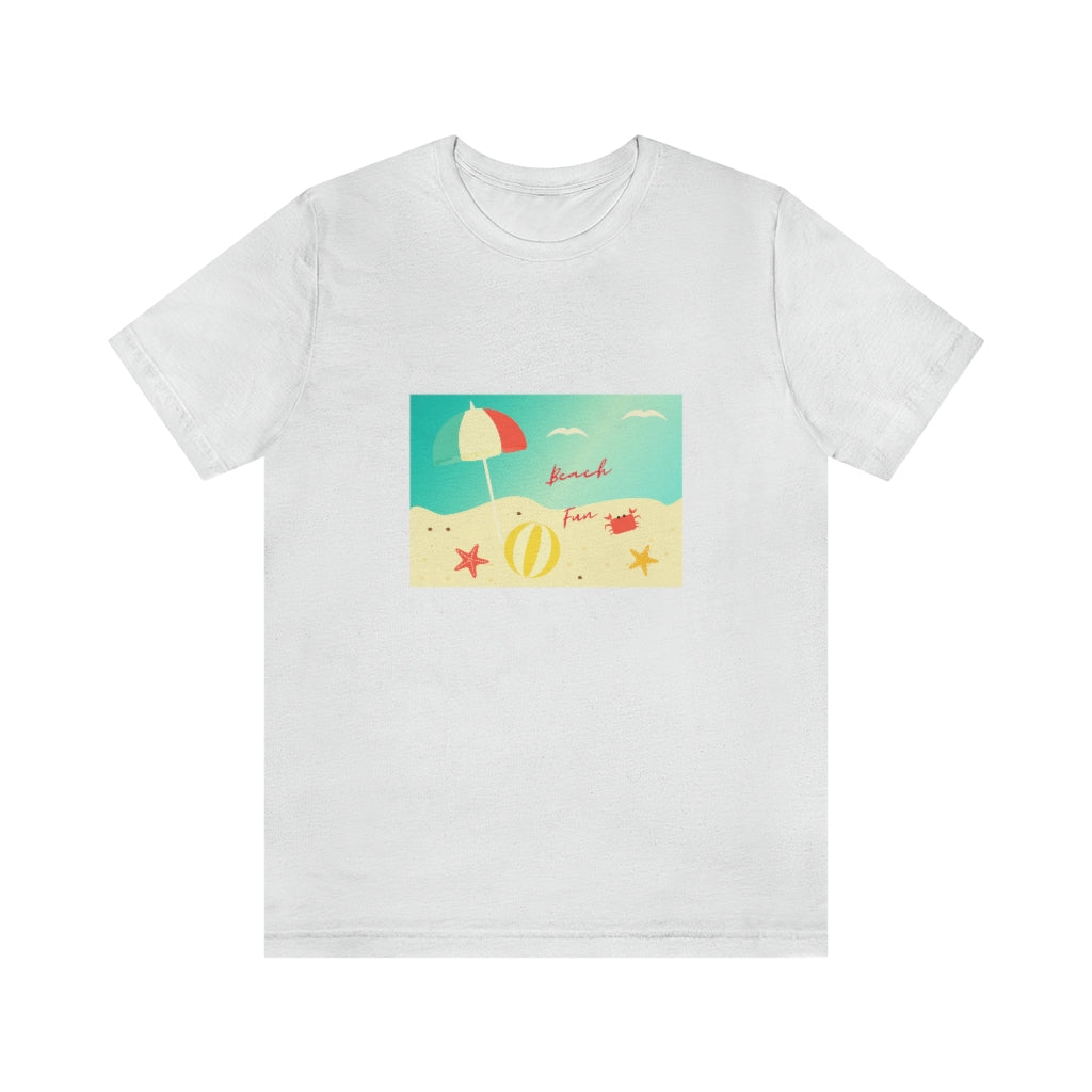 Beach Fun Unisex Jersey Short Sleeve Tee