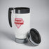 Super Grandma Stainless Steel Travel Mug with Handle, 14oz