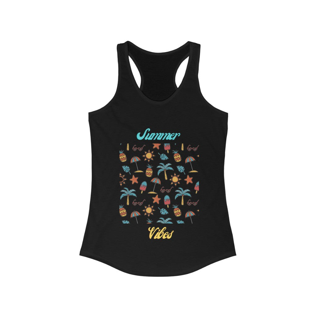 Summer Vibes Women's Ideal Racerback Tank