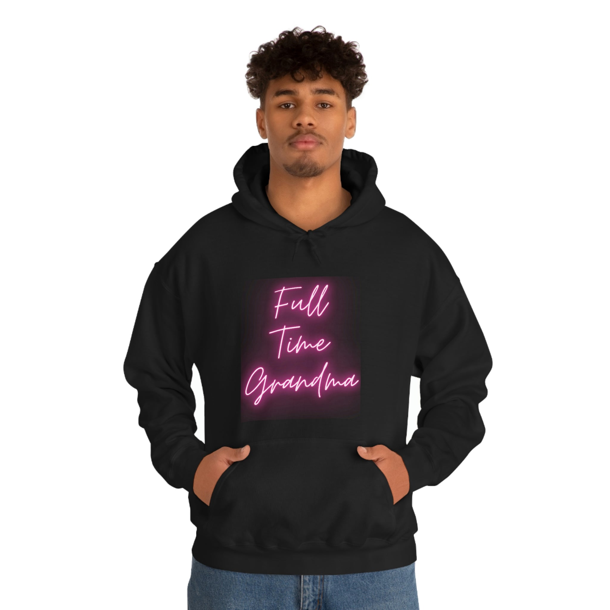 Full Time Grandma Unisex Heavy Blend™ Hooded Sweatshirt