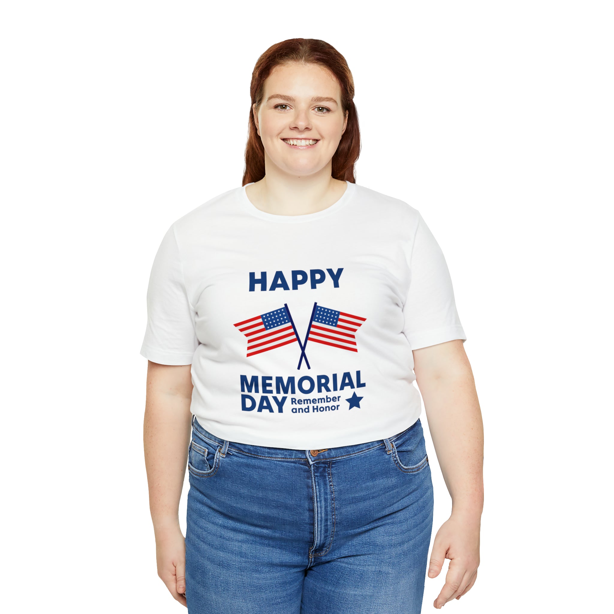 Happy Memorial Day Unisex Jersey Short Sleeve Tee