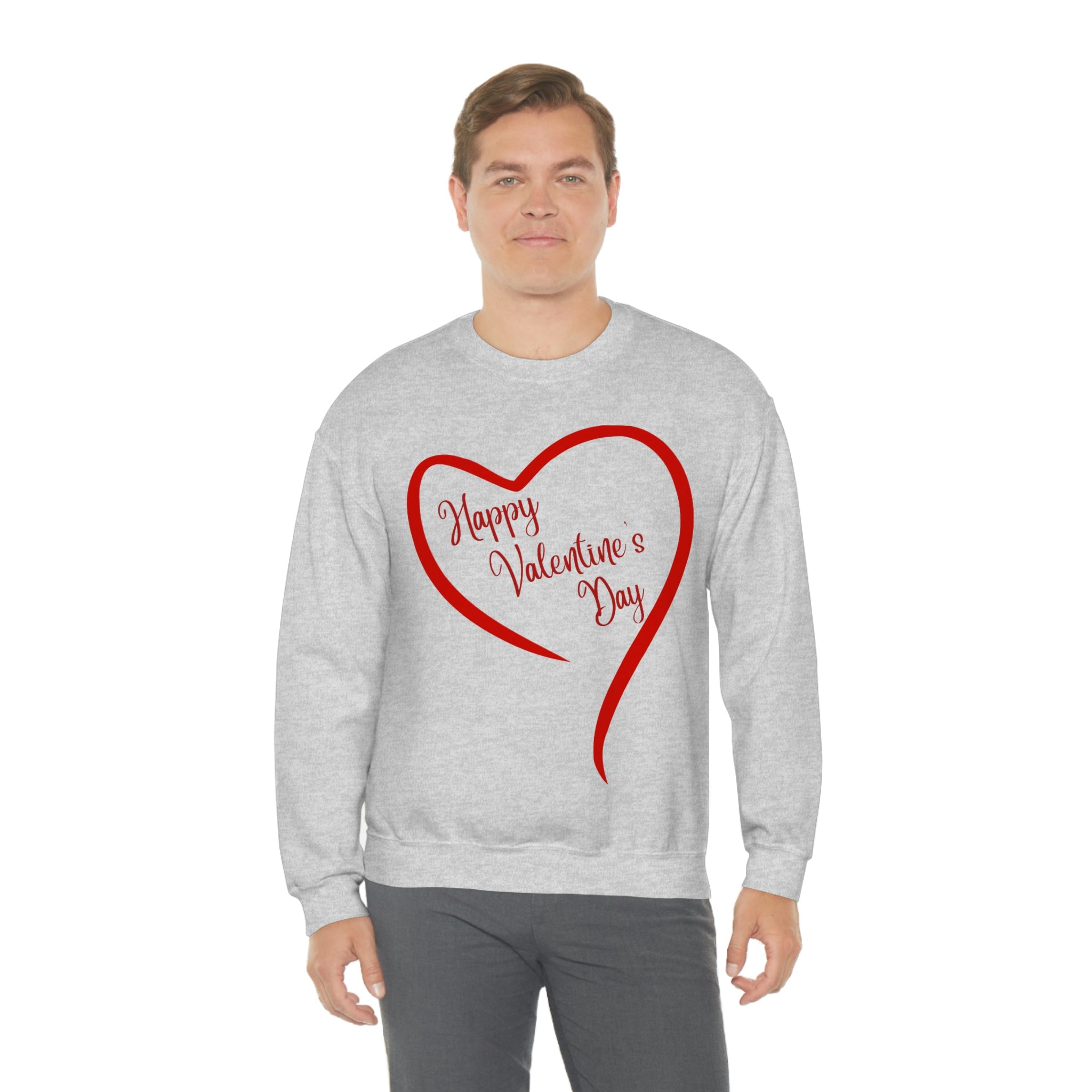 Happy Valentine's Day Unisex Heavy Blend™ Crewneck Sweatshirt