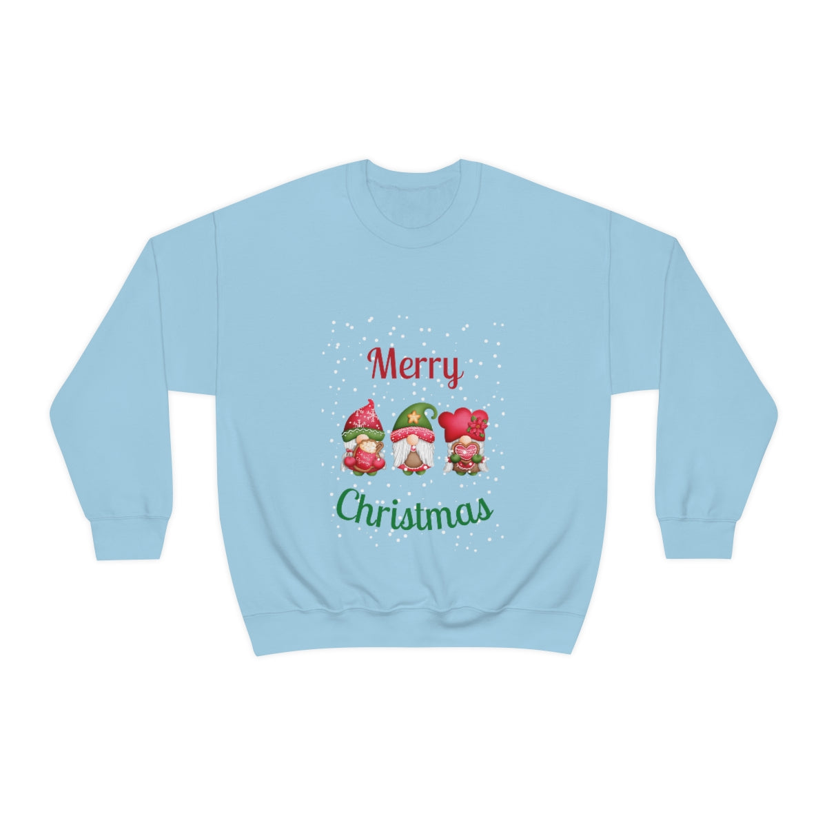 Three Gnomes Merry Christmas Unisex Heavy Blend™ Crewneck Sweatshirt