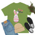 Happy Easter Day Bunny Unisex Heavy Cotton Tee