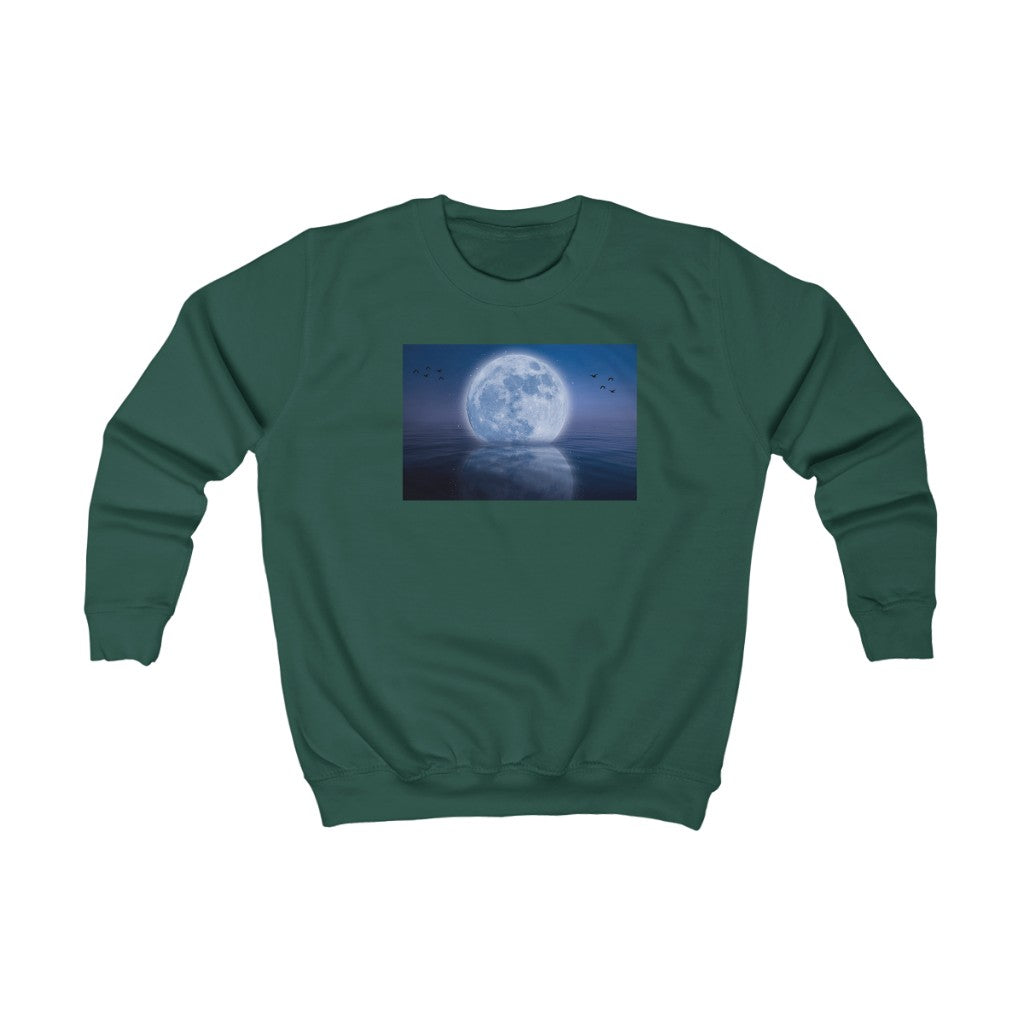 Mystical Moon Kids Sweatshirt