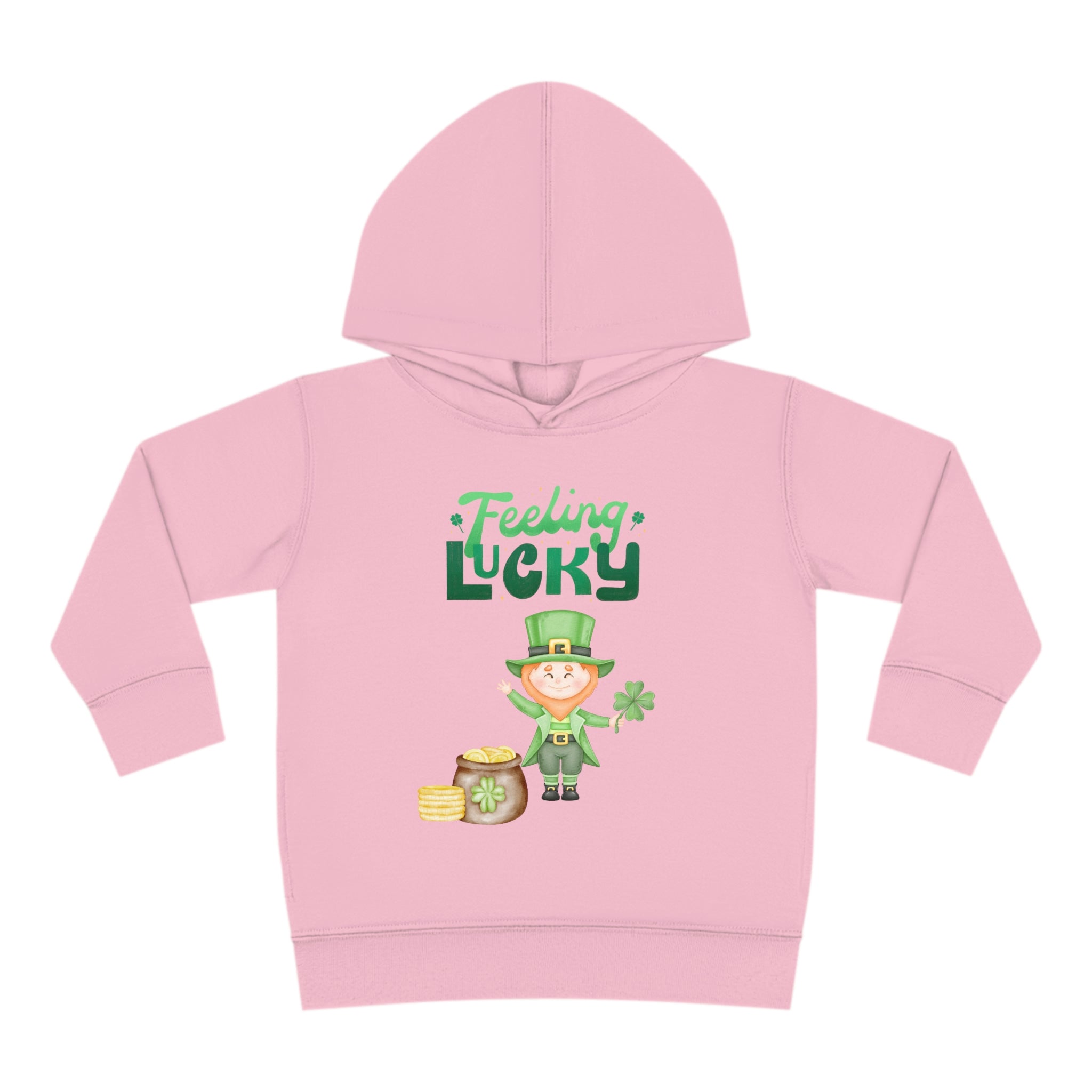 Feeling Lucky Toddler Pullover Fleece Hoodie