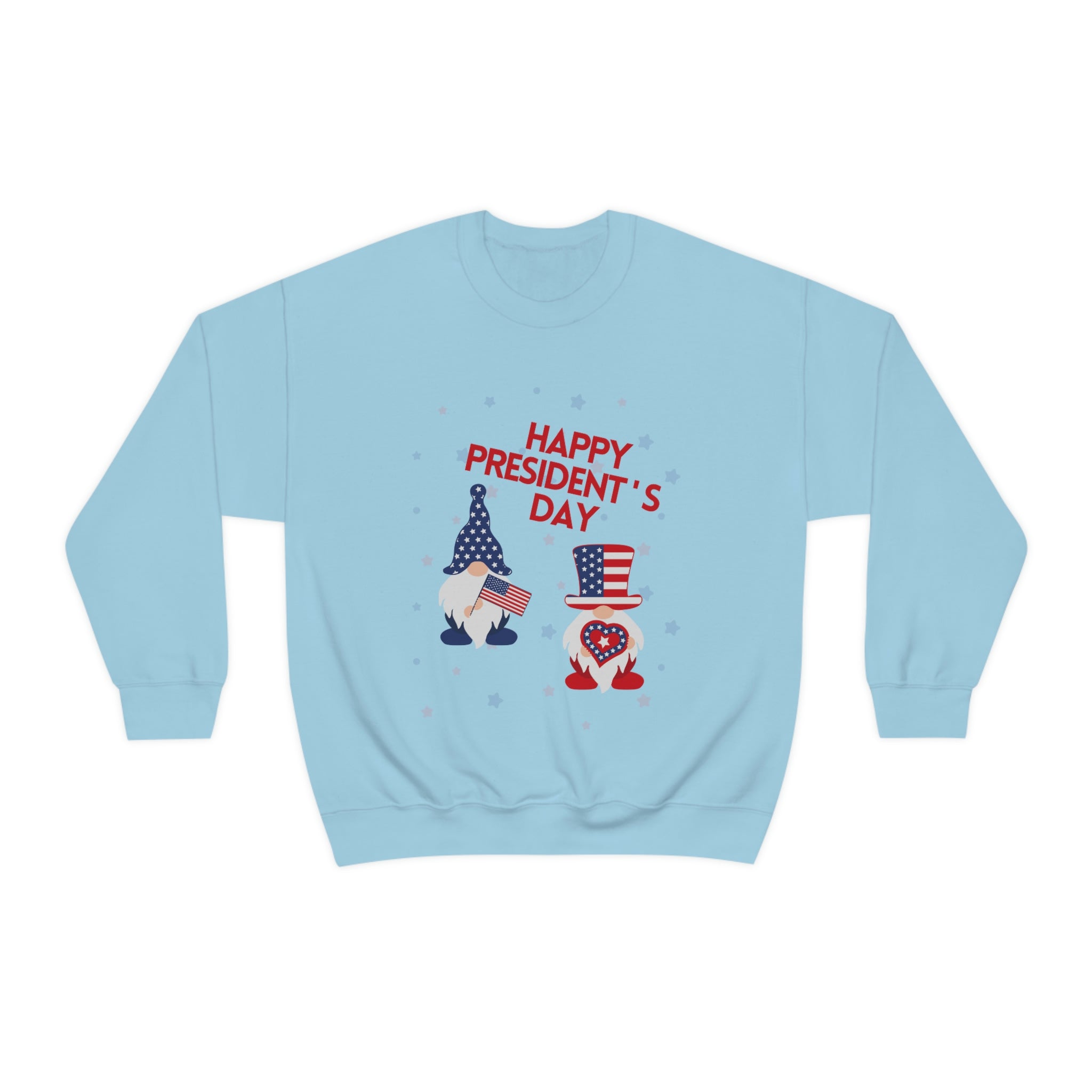 Happy President's Day Gnome Unisex Heavy Blend™ Crewneck Sweatshirt